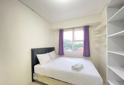 Bedroom Relaxing 1BR Apartment near Parahyangan University at Parahyangan Residence By Travelio