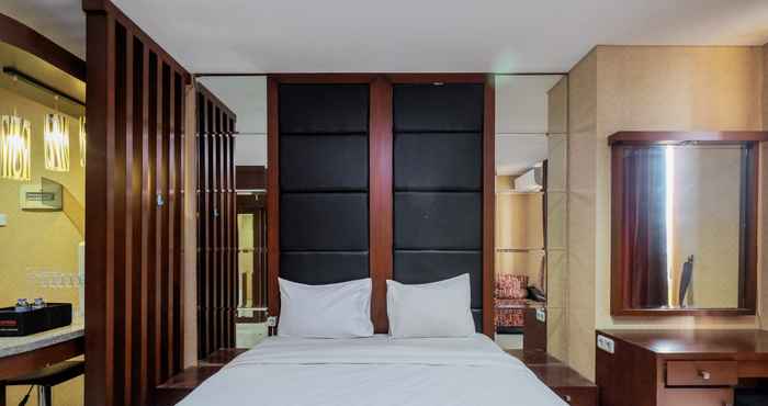 Kamar Tidur Best Choice Studio at Mangga Dua Residence Apartment By Travelio