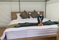 Bedroom 2 La Danu Glamping & Mini Resto