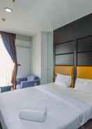 BEDROOM Cozy Living Studio Apartment near ITC Mall at Mangga Dua Residence By Travelio