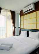 BEDROOM Comfort and Simple Studio Apartment at Mangga Dua Residence By Travelio