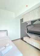 BEDROOM Pleasant 2BR at Tamansari La Grande Apartment By Travelio