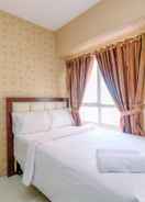 BEDROOM Warm and Nice Studio at Taman Melati Apartment Margonda By Travelio