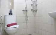 In-room Bathroom 5 Comfy and Nice 2BR at Tamansari Panoramic Apartment By Travelio