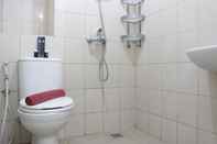 In-room Bathroom Comfy and Nice 2BR at Tamansari Panoramic Apartment By Travelio