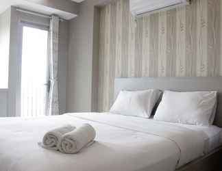 Kamar Tidur 2 Cozy Studio at Mekarwangi Square Cibaduyut Apartment By Travelio