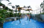 Swimming Pool 5 Super Good Choice For Studio Room Apartment at West Vista By Travelio