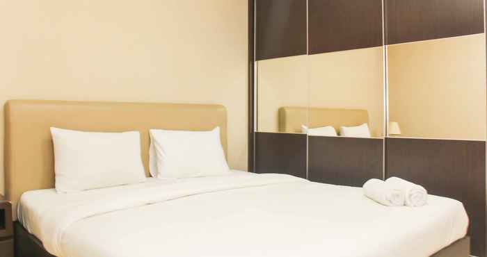 Bedroom Strategic and Comfy 2BR at Thamrin Residence Apartment By Travelio