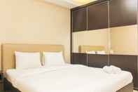 Bedroom Strategic and Comfy 2BR at Thamrin Residence Apartment By Travelio