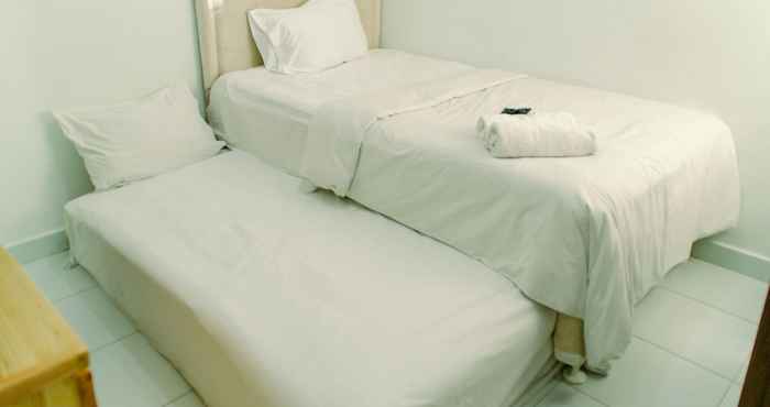 Bedroom Comfort and Cozy Studio at Aeropolis Residence Apartment By Travelio