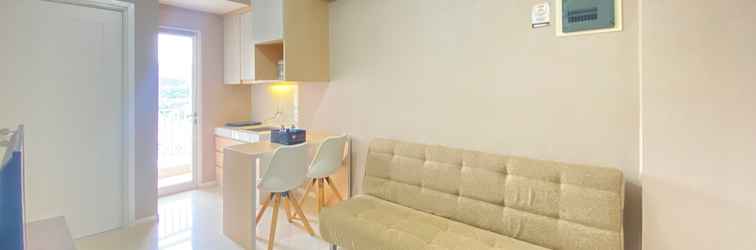 Lobby Cozy and Minimalist 2BR at Parahyangan Residence Apartment By Travelio