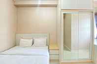 Bedroom Cozy and Minimalist 2BR at Parahyangan Residence Apartment By Travelio