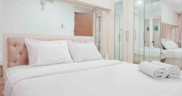 Bedroom Attractive 1BR at Royal Olive Residence Apartment By Travelio