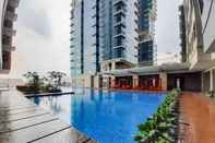 Swimming Pool Modern and Nice Studio at Tamansari Iswara Apartment