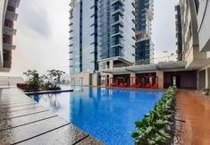 Swimming Pool 5 Modern and Nice Studio at Tamansari Iswara Apartment