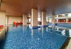 Swimming Pool 6 Modern and Nice Studio at Tamansari Iswara Apartment