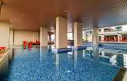 Swimming Pool 6 Modern and Nice Studio at Tamansari Iswara Apartment