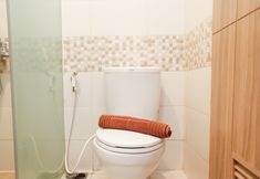 In-room Bathroom 4 Modern and Nice Studio at Tamansari Iswara Apartment