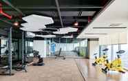 Fitness Center 7 Elegant 1BR Apartment without Living Room at Bintaro Embarcadero Suites By Travelio