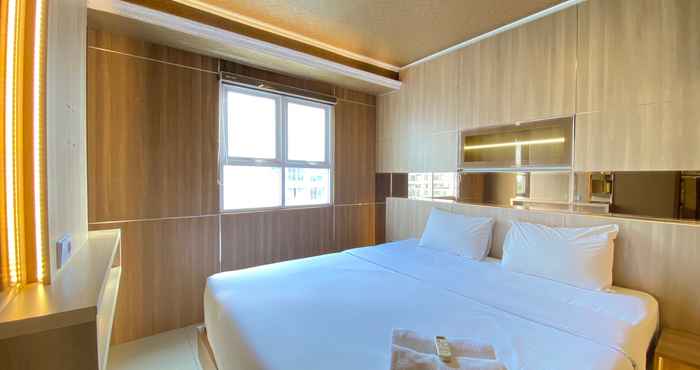 Bedroom Well Furnished and Spacious 1BR at Gateway Pasteur Apartment By Travelio