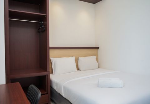 Bedroom Nice and Comfy Studio at Tree Park City BSD Apartment By Travelio