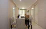 Common Space 4 Homey and Nice 2BR Apartment at FX Residence By Travelio