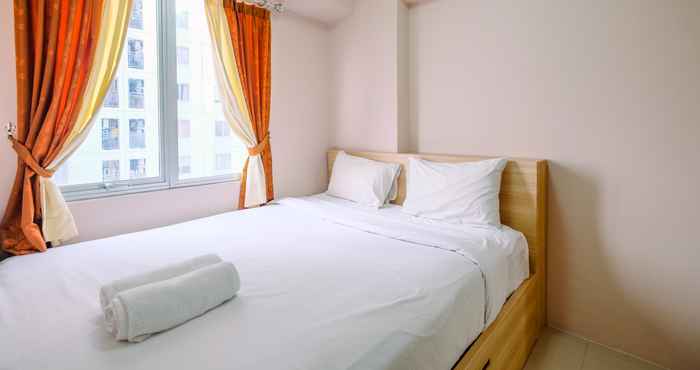 Bedroom Strategic and Nice 2BR at Bassura City Apartment By Travelio