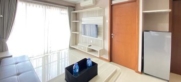 Lobby 3 Cozy & Modern 2BR Apartment At Gateway Pasteur By Travelio