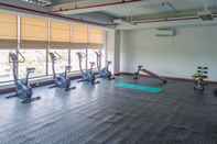 Fitness Center Cozy Living and Comfortable Studio Room at Dave Apartment By Travelio