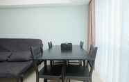 Common Space 4 Spacious Combine Unit 1BR Apartment with Extra Room at H Residence By Travelio