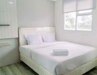Bedroom 2 Cozy and Comfortable Studio Room at Bintaro Icon Apartment By Travelio