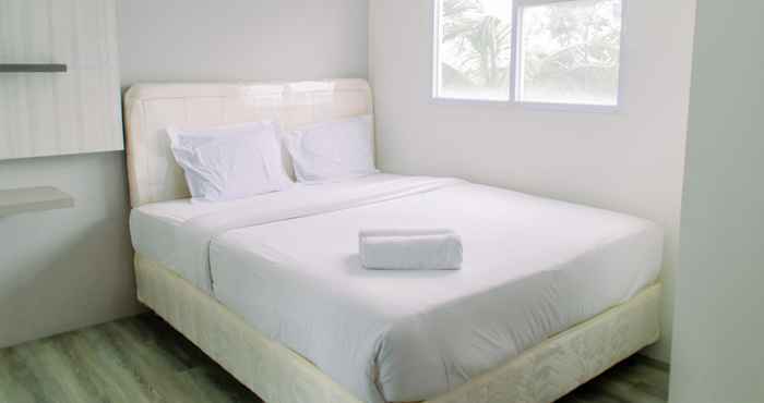 Bedroom Cozy and Comfortable Studio Room at Bintaro Icon Apartment By Travelio