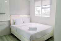 Bedroom Cozy and Comfortable Studio Room at Bintaro Icon Apartment By Travelio