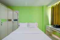 Kamar Tidur Strategic and Tidy Studio at Margonda Residence 3 Apartment By Travelio