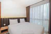 Bedroom Minimalist and Homey 1BR Apartment at Ciputra World 2 By Travelio