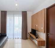 Lobby 2 Minimalist and Homey 1BR Apartment at Ciputra World 2 By Travelio