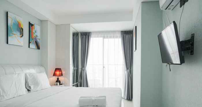 Bedroom Comfort and Cozy Studio Apartment at Daan Mogot City By Travelio