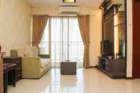 Common Space Great Deal 3BR at Thamrin Residence Apartment By Travelio