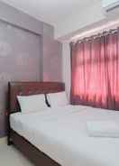 BEDROOM Comfort 2BR Apartment @ Green Pramuka City By Travelio