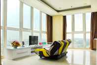 Common Space Spacious Pent House 3BR Apartment at Sunter Park View By Travelio