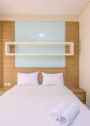 BEDROOM Comfy and Simple Studio Room at Tamansari Sudirman Apartment By Travelio