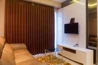 Lobi Exquisite & Spacious 2BR at La Riz Supermall Mansion Apartment By Travelio