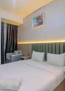 BEDROOM Comfy and Nice Studio Apartment at Transpark Cibubur By Travelio