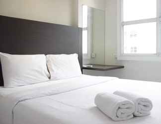 Kamar Tidur 2 Cozy High Floor 1BR Apartment at Parahyangan Residence By Travelio