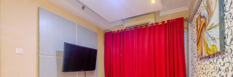 ล็อบบี้ Lush 3BR Apartment at Grand Palace Kemayoran By Travelio