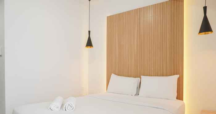 Phòng ngủ New and Modern Studio Apartment at West Vista By Travelio
