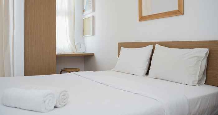 ห้องนอน Comfortable and Simply Look Studio Apartment at Serpong Garden By Travelio