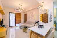 Lobby Elegant and Comfy 3BR Apartment at Transpark Cibubur By Travelio