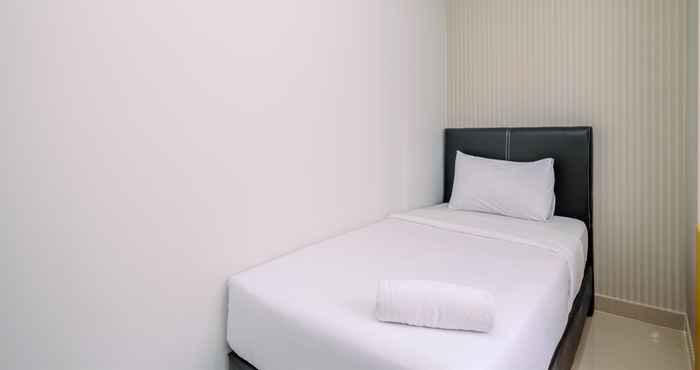 Bedroom Elegant and Comfy 3BR Apartment at Transpark Cibubur By Travelio
