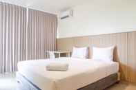 Kamar Tidur Exclusive 1BR Apartment at Praxis By Travelio